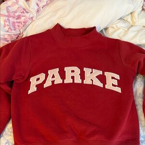 Red Parke Women's Sweatshirt - do not buy!!